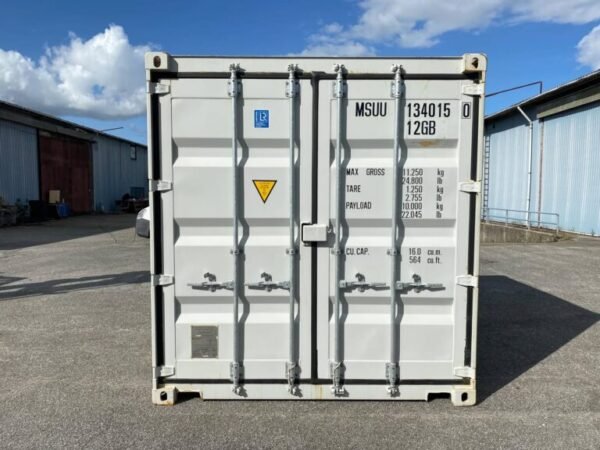 Contentor de armazenamento 10 pés – Branco Creme RAL 9001