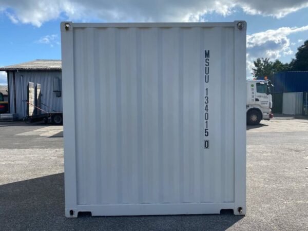 Contentor de armazenamento 10 pés – Branco Creme RAL 9001