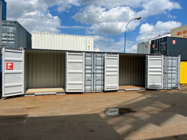 1-13-768x576 Contentor marítimo High Cube de 40 pés com 4 portas laterais – Usado