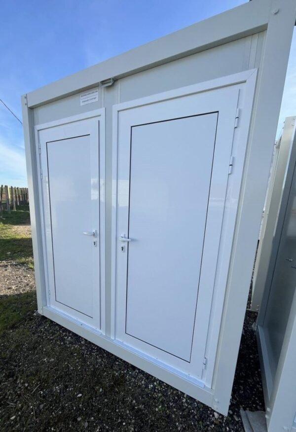 Módulo sanitário para sanita dupla