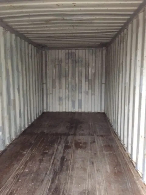 2-12-1 Contentor baú seco de 20 pés – Utilizado com certificação CSC