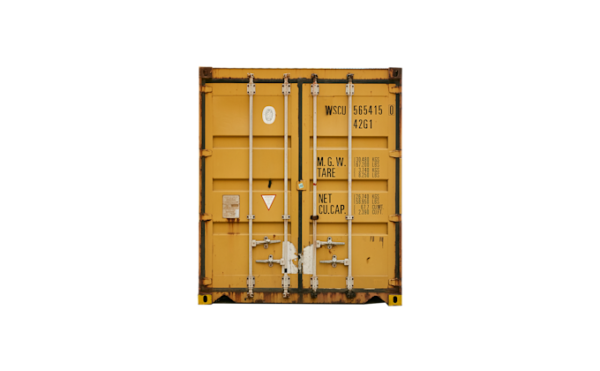 Contentor padrão de 40 pés – utilizado com certificação CSC
