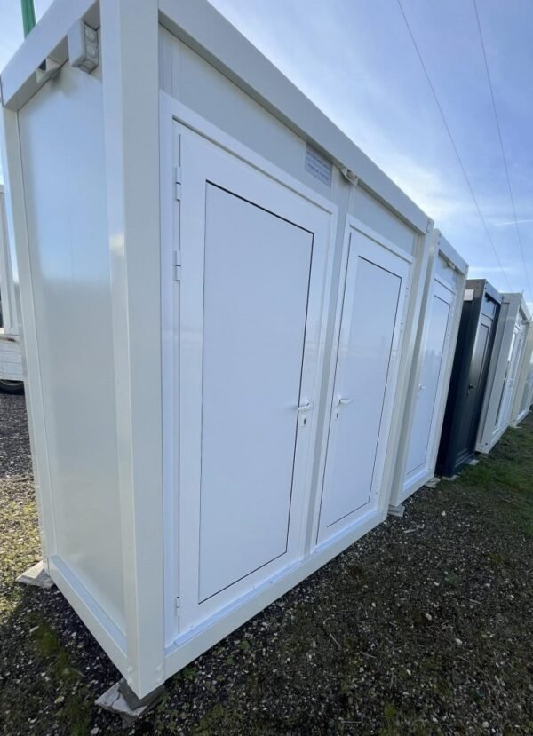 Módulo sanitário para sanita dupla