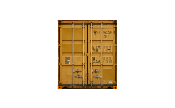 Contentor padrão de 20 pés – Utilizado com certificação CSC