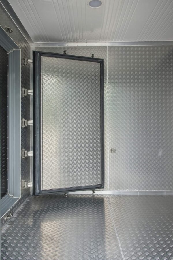 Contentor refrigerado super de 20 pés com duas zonas de temperatura