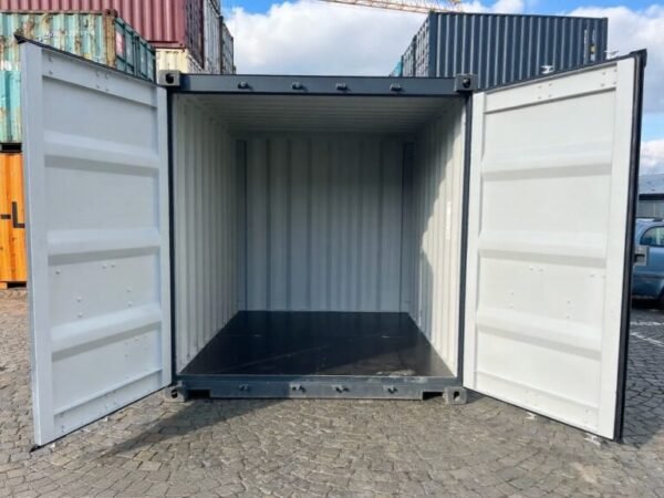 Contentor de armazenamento 10 pés – Cinza Antracite RAL 7016