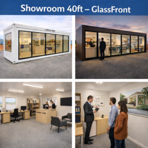 Showroom 40ft – GlassFront