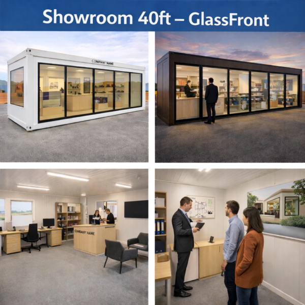 Showroom 40ft – GlassFront