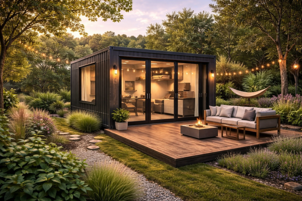 Estúdios / Tiny Houses (10–20ft)