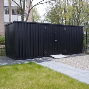 Contentor desmontável de 5 x 2 m – Porta dupla lateral de 5 m