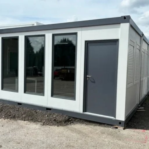 Escritório modular portátil – 4 módulos de 6×9,72 m