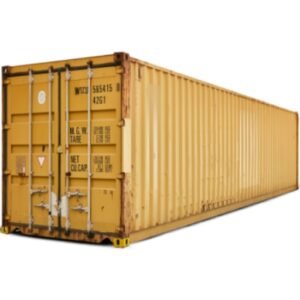 Contentor padrão de 40 pés – utilizado com certificação CSC