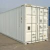 Contentor de transporte Hc branco de 40 pés