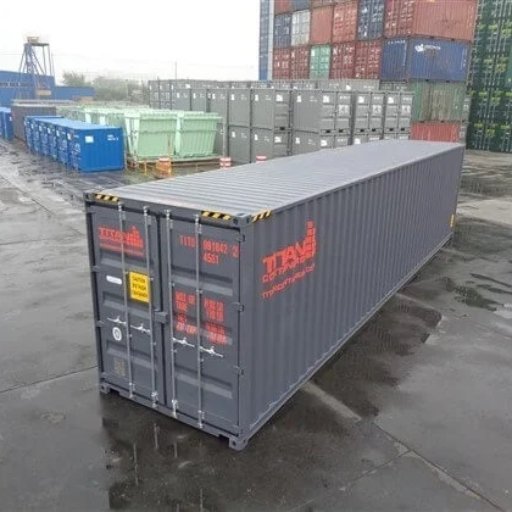 Contentor de armazenamento padrão de 40 pés