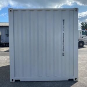 Contentor de armazenamento 10 pés – Branco Creme RAL 9001