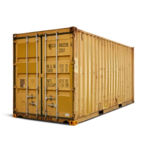 Contentor padrão de 20 pés – Utilizado com certificação CSC