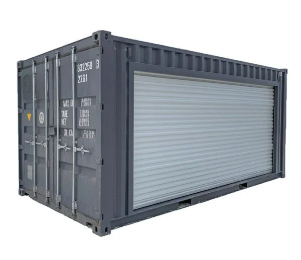 IMG_2190 Contentor de 20 pés com 16 portas de enrolar