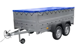 Reboque com dois eixos Garden Trailer 264/2 KIPP incl. taipais adicionais e lona plana-Novo
